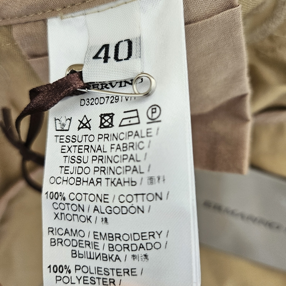 Ermanno Scervino trench coat size 40 it - Picture 6 of 6